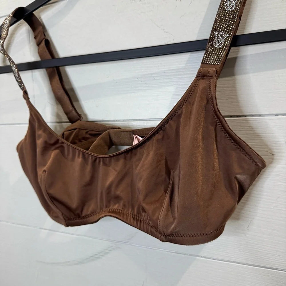 Victoria's Secret | NWOT Very Sexy Bralette Brown Embellished Women's Size Small